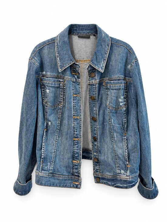 New York & Company Jackets & Blazers - New York & Company Women's Denim Jacket Size XL